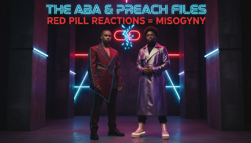 The Aba & Preach Files: Red Pill reactions show misogyny. — Pulse of Fame