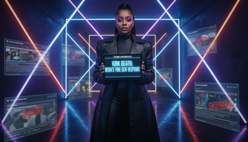 The Amala Ekpunobi Files: Kirk death: Medias tone deaf response. — Pulse of Fame