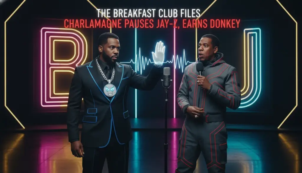 The Breakfast Club Files: Charlamagne pauses Jay-Z, earns Donkey. — Pulse of Fame