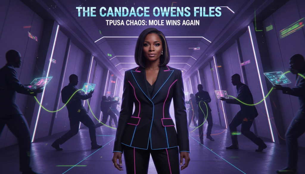 The Candace Owens Files: TPUSA chaos: Mole wins again. — Pulse of Fame