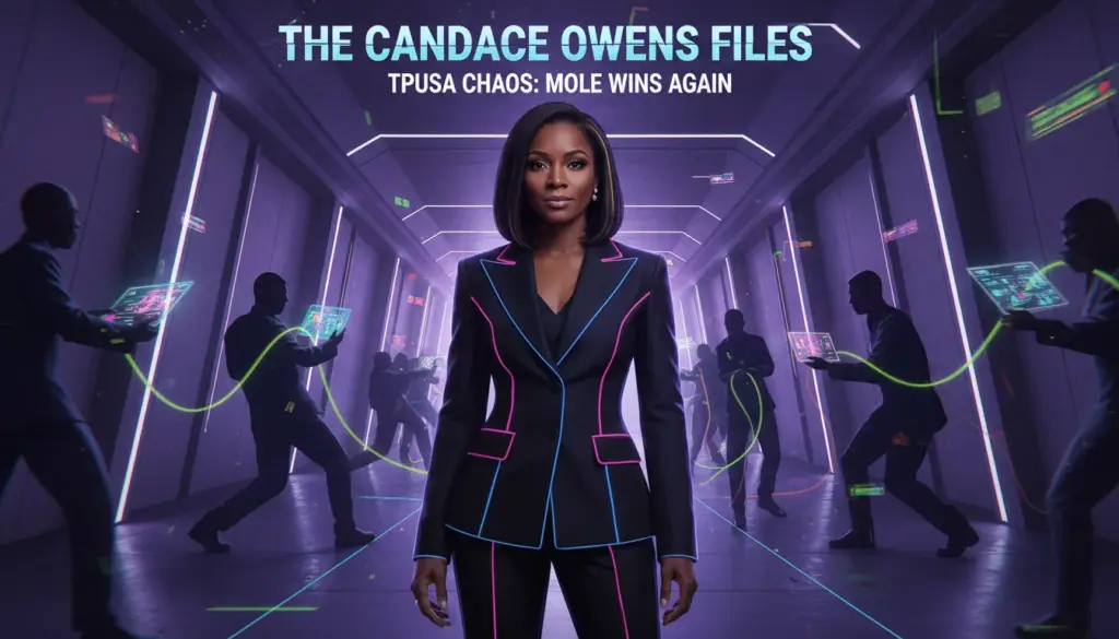 The Candace Owens Files: TPUSA chaos: Mole wins again. — Pulse of Fame