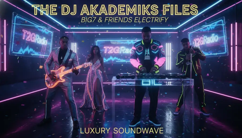 The DJ Akademiks Files: Big7 and Friends electrify T2GRadio — Pulse of Fame