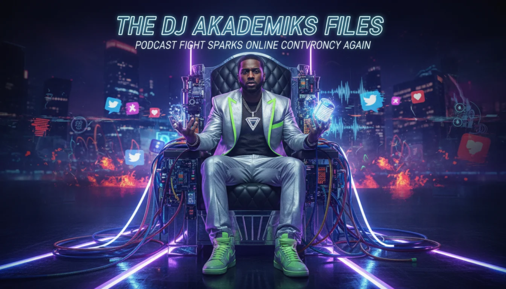 The DJ Akademiks Files: Podcast fight sparks online controversy again — Pulse of Fame