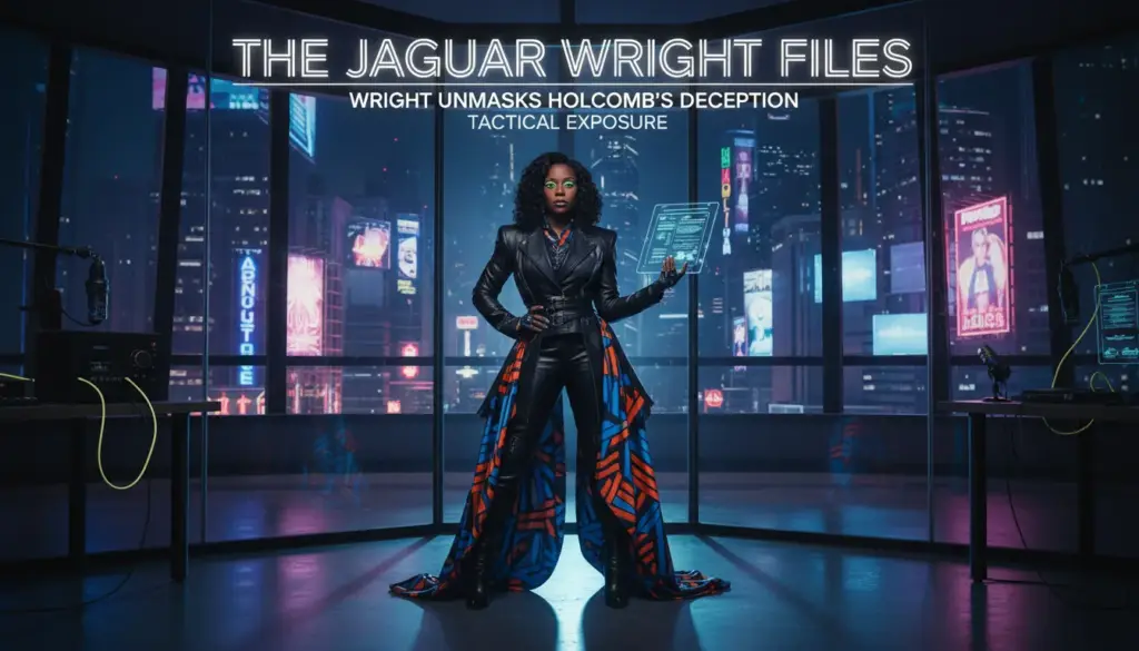 The Jaguar Wright Files: Wright exposes Holcombs grift with tactics. — Pulse of Fame