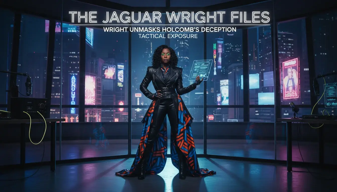 The Jaguar Wright Files: Wright exposes Holcombs grift with tactics. — Pulse of Fame