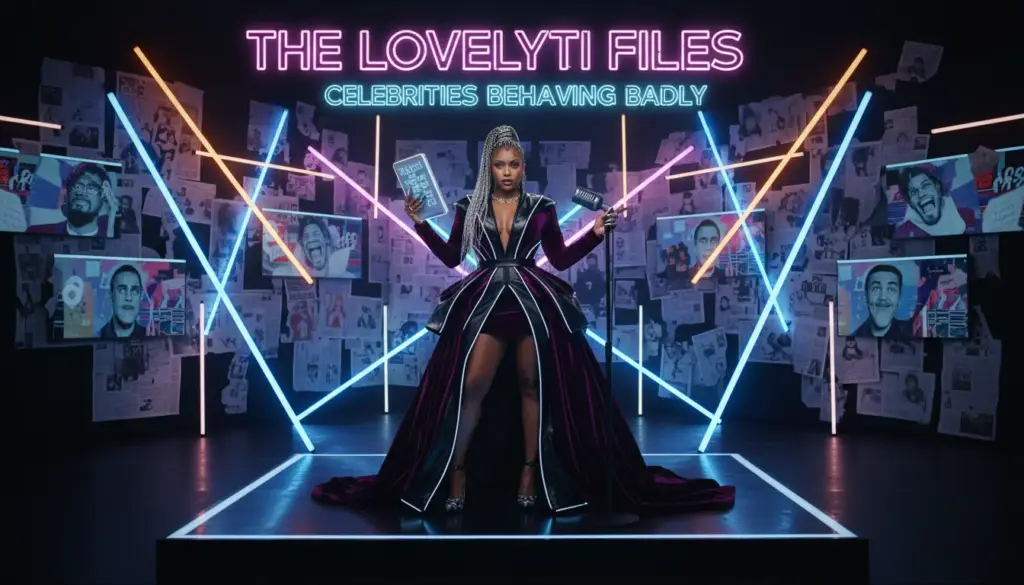 The Lovelyti Files: Drama abounds. Celebrities behaving badly. — Pulse of Fame