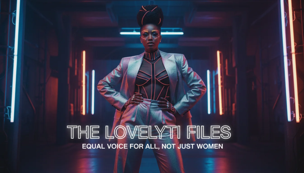 The Lovelyti Files: Equal voice for all not just women. — Pulse of Fame