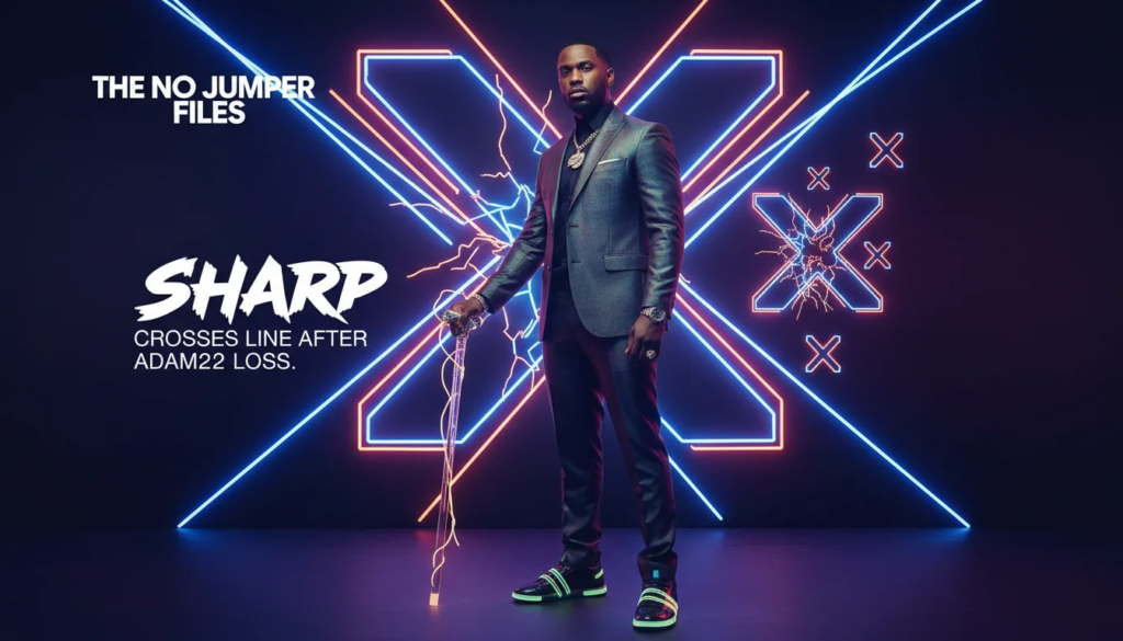 The No Jumper Files: Sharp crosses line after Adam22 loss. — Pulse of Fame