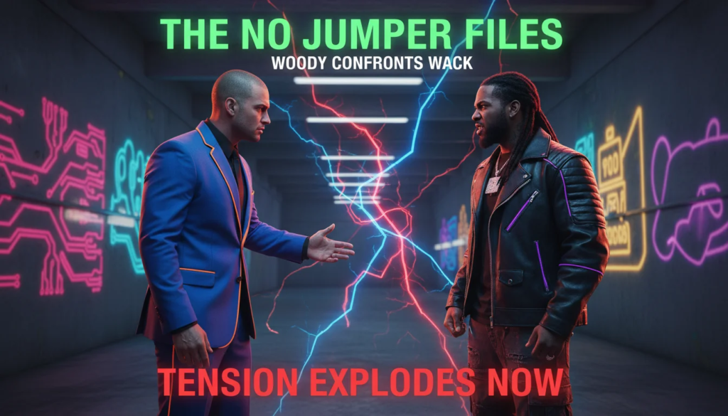 The No Jumper Files: Woody confronts Wack tension explodes now — Pulse of Fame