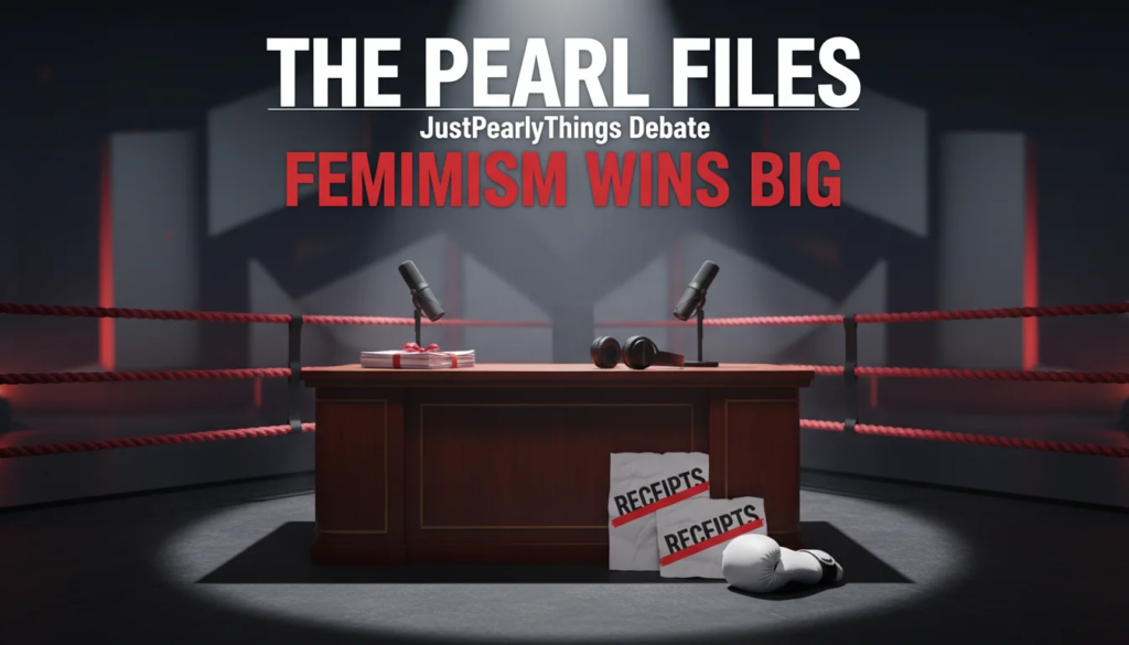 The Pearl Files: JustPearlyThings debate: Feminism wins big. — Pulse of Fame