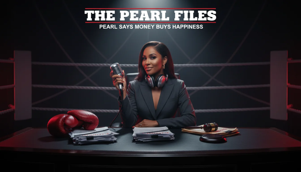 The Pearl Files: Pearl says money buys happiness. — Pulse of Fame