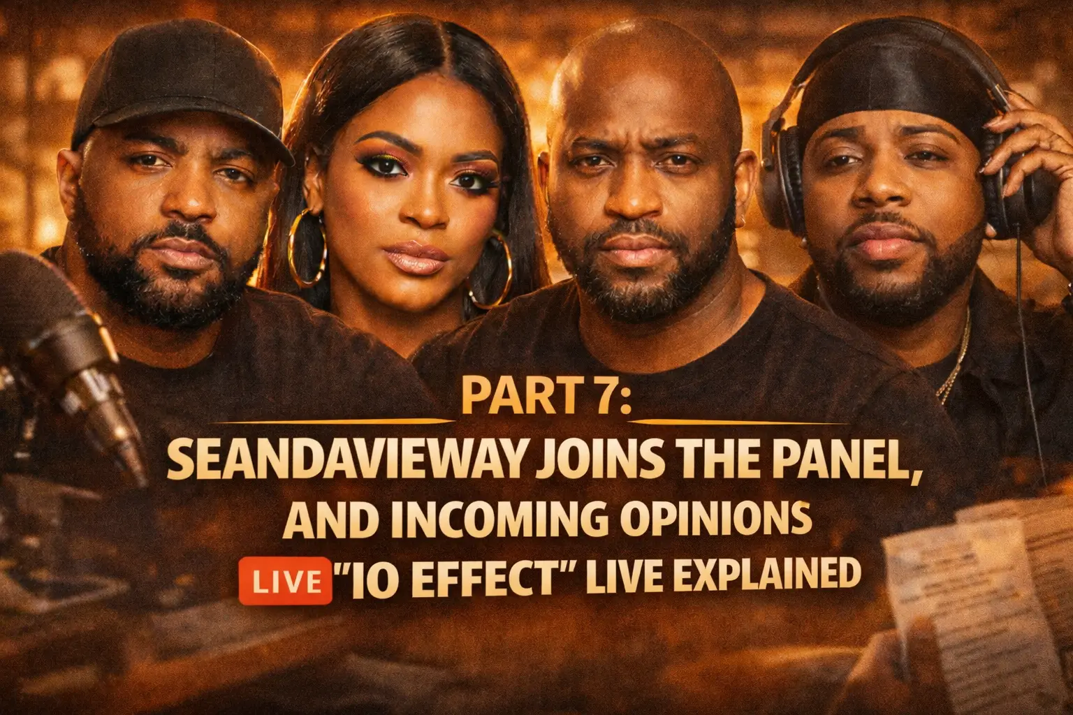 PART 7: Seandavieway Joins the Panel, and Incoming Opinion Turns the Volume Up — Pulse of Fame